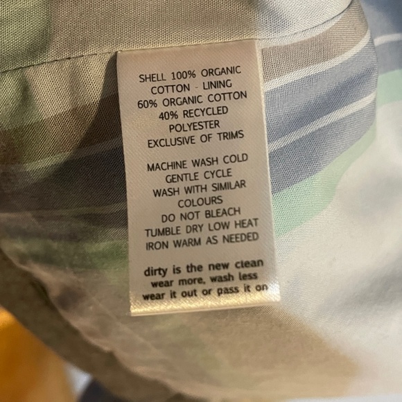 Horny Toad Gray Plaid Lined Organic Cotton Blend One Button Blazer Women Large - Picture 9 of 14